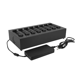 Battery charging station, 8 slots, EU