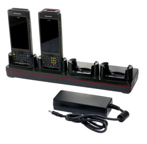 Charging/transmitter station, 4 slot, ethernet