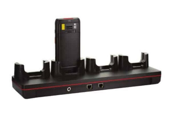 Charging/transmitter station, 4 slots, ethernet, booted