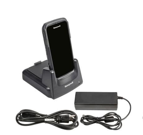 Charging-/communication station, USB