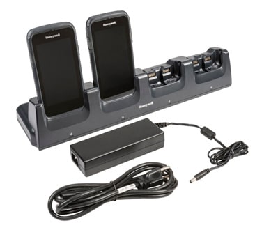 Charging-/communication station, 4 slots, ethernet