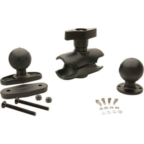RAM MOUNT KIT/FLAT CLAMP BASE/128MM