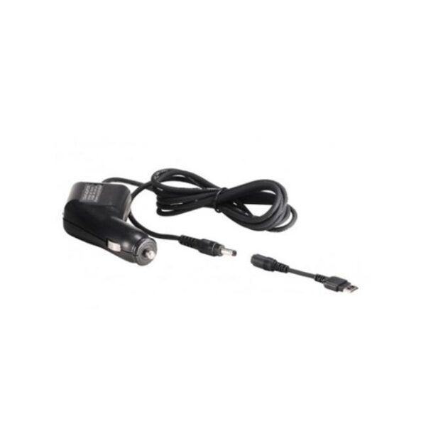 8-18v DC Vehicle charging cable for PW208NX. Standard cigarette lighter socket adaptor.