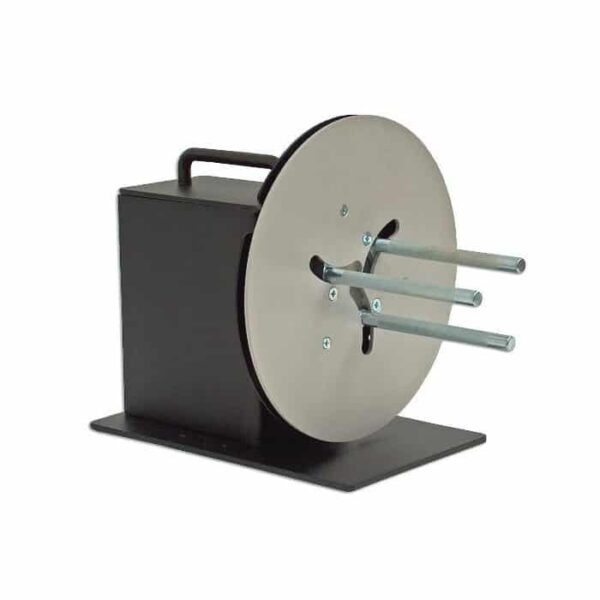 Rebobinador y desbobinador, eje interno ajustable entre 25 y 101 mm. Ancho de etiqueta hasta 115 mm.Diámetro máximo 220 mm. - ASE 0,045 €
