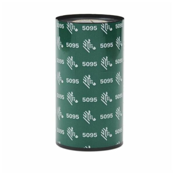TT Ribbons, Zebra, 5095, Resina, 56,9 mm, 74m, Exterior, Negro