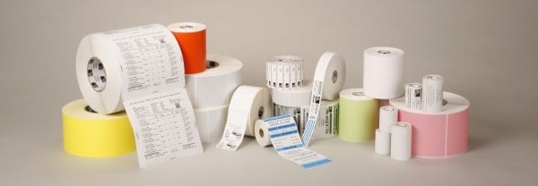 Labels, Zebra, Papel térmico, Z-Perform 1000D, Anchura: 101.6 mm, Altura: 152.4 mm, Diámetro: 62.74 mm, Diámetro del núcleo: 19 mm