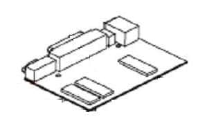 Main Control PCBA, Std. Memory, Ser./Par./USB