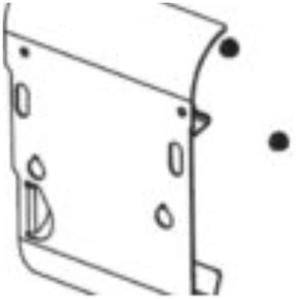 Media Rewind Plate for use with the Tear/Peel option 170Xi4 (KIT)