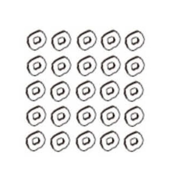 WASHER CRES .406 .253 BAG 25 (KIT)