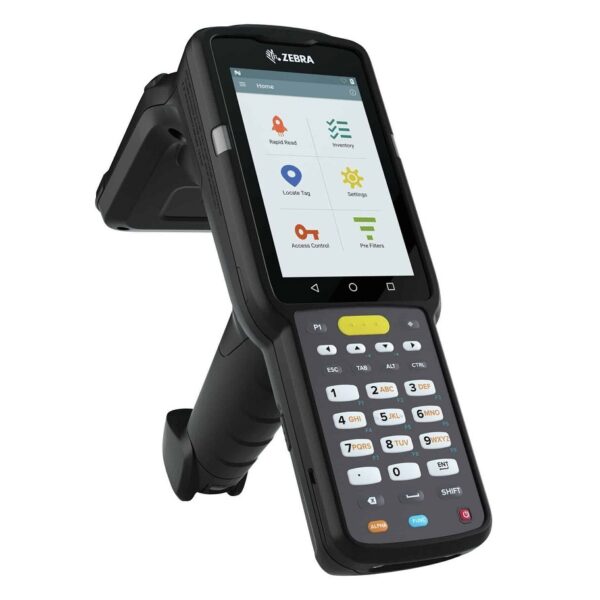 Zebra MC333U-GJ3EG4EU / MC33 UHF GMS NFC RFID WIFI BT SE4770 2D Teclado Android Mango/Gun/Grip